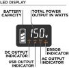 Westinghouse Portable Power Station and Solar Generator, Pure Sine Wave AC Outlet, Backup Lithium Battery, 194Wh, 300 Peak Watt